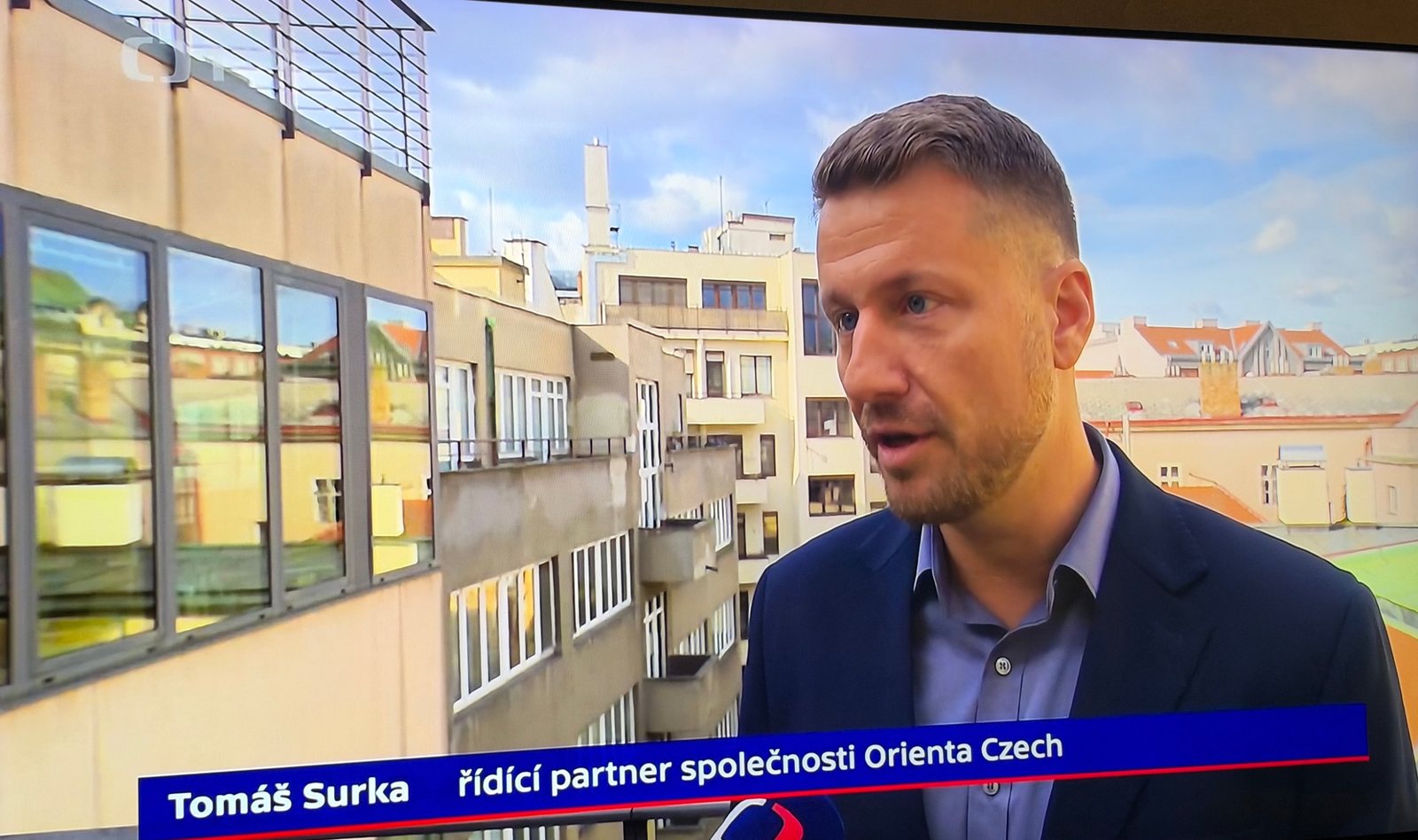 Tomáš Surka, Managing Partner of Orienta Czech, in a Czech Television evening-news report on Czech employers’ demand for Filipino workers, 14 October 2026